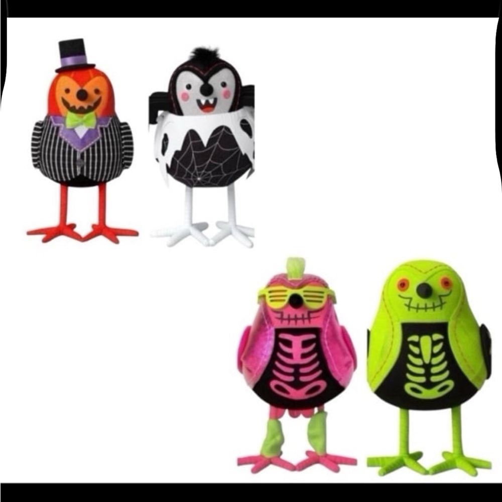 Target Halloween Bird Costumes - Pink, Green, Black
